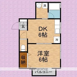 ドミール【1階】の間取り