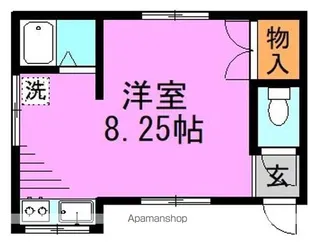 サラン高円寺【1階】の間取り