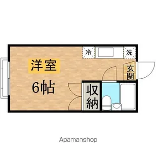 ハイツ大西【106号室】の間取り