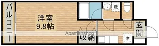 ブライトメッカ【2階】の間取り