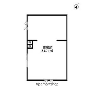 アルモクレール【店舗号室】の間取り