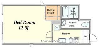 フィールド西新宿【2階】の間取り