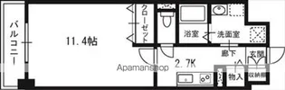 S-FORT札幌N15【8階】の間取り