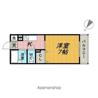 パセオ・グリーンヒルズ【2階】の間取り