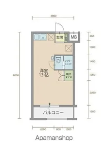 エクレール90【303号室】の間取り