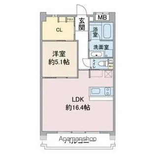 VELATO【2階】の間取り