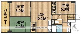 シティプラザ浜松【3階】の間取り