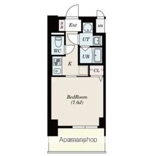 S-RESIDENCE浄心East【10階】の間取り