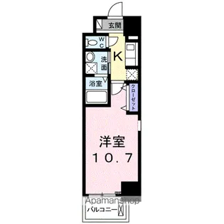 スアヴィス千葉【12階】の間取り