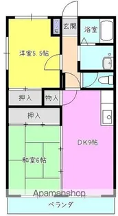 MTハイツ【101号室】の間取り