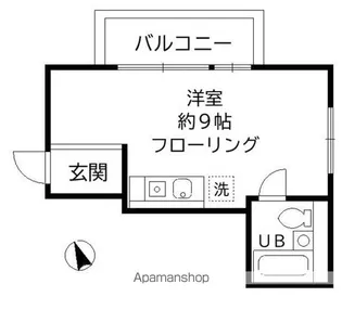 ディアモンテ方南町【2階】の間取り