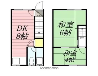 コーポ大洋NO.2【2号室号室】の間取り