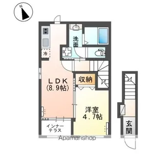 ピア・ノブル【2階】の間取り