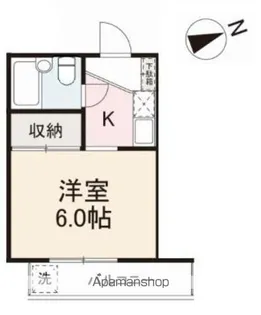 ロジュマン田町【3階】の間取り