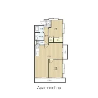 東園ビル【3階】の間取り
