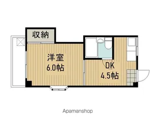 サンライトレジデンス【201号室】の間取り