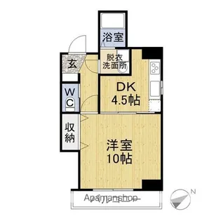 メゾン・デボア【3階】の間取り