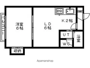 シュヴェルニー北円山【5階】の間取り