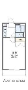 レオパレスウィステリアガーデン【204号室】の間取り