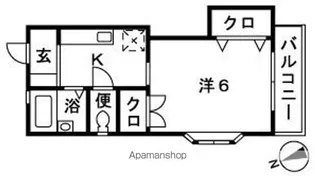 ハイブリッジ湘南【1階】の間取り
