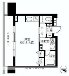 クリオ文京小石川【2階】の間取り