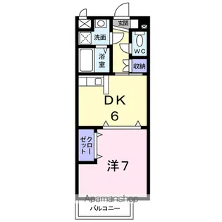 パルテール・アイⅡ【1階】の間取り