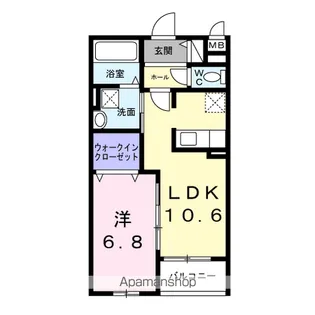 ヴェールフォンセ【2階】の間取り
