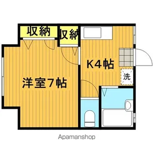 ハイムタカノ【2階】の間取り