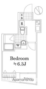 ラフィスタ横浜黄金町【1階】の間取り