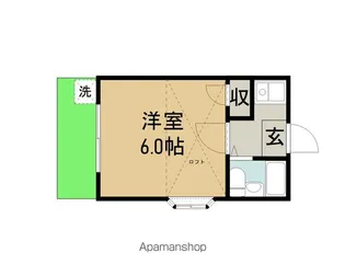 ビジュウF【101号室】の間取り