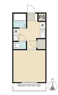 グランシャトー青山【北棟202号室】の間取り