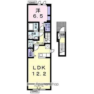 ソール オリエンス【2階】の間取り