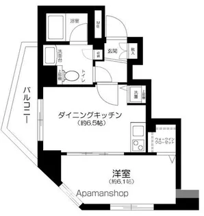 ラグジュアリーアパートメント文京千石♯01【2階】の間取り