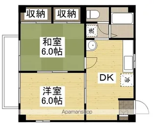 ニューシティヨシオ【203号室】の間取り