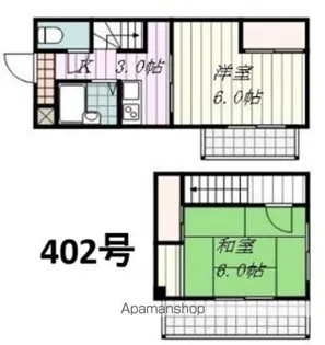 MDマンション木屋町【4階】の間取り
