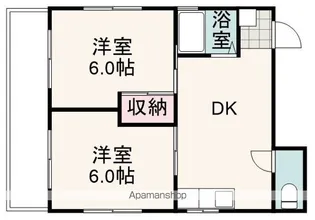 ウエストピア33【201号室】の間取り