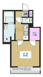 ラ・ペジーブル【2階】の間取り
