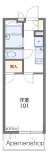 レオパレスラージヒル N【3階】の間取り