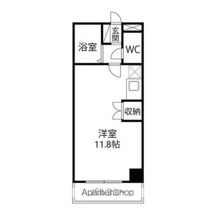 グランテラス柏木【4階】の間取り