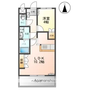 エスポワール【1階】の間取り