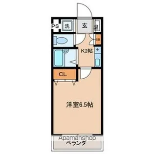 セントラルパークハイツ【214号室号室】の間取り