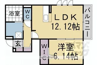 LIVRA紫竹【101号室】の間取り