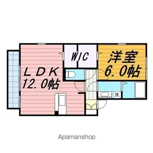 メゾン・フローラ【1階】の間取り