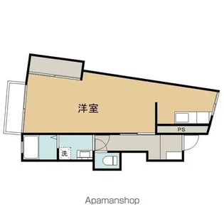 フォーラム東山【104号室】の間取り