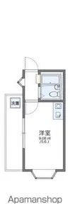 レオパレスTOSA【2階】の間取り