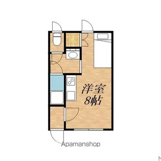 文教荘【2階】の間取り