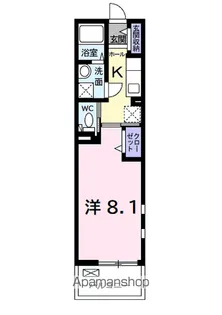 ベルブリーズⅢ【3階】の間取り