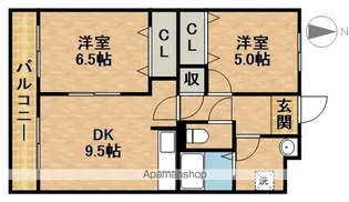HR−HILLS【3階】の間取り