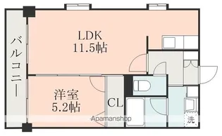NICEマンションIT九品寺【2階】の間取り