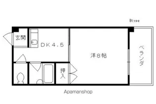 ヴィーヴル藤の森【3階】の間取り